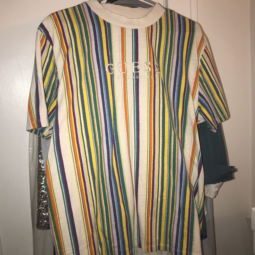 Guess striped tee